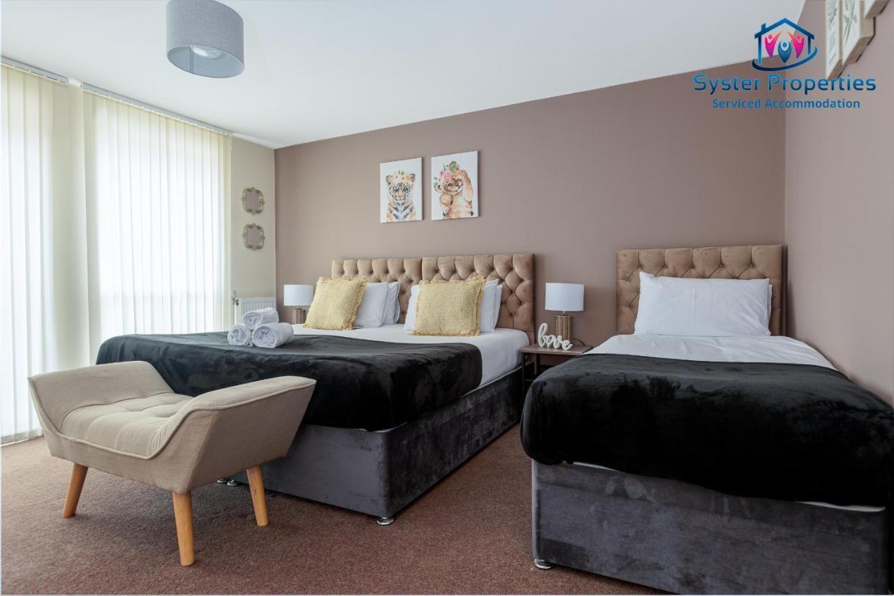 Syster Properties Serviced Accommodation Leicester 5 Bedroom House Glen View Exteriér fotografie