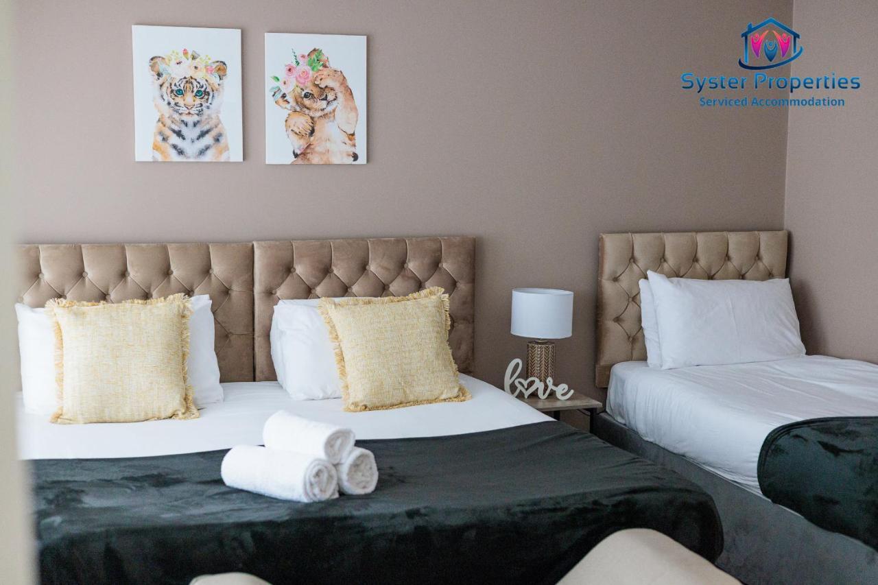 Syster Properties Serviced Accommodation Leicester 5 Bedroom House Glen View Exteriér fotografie