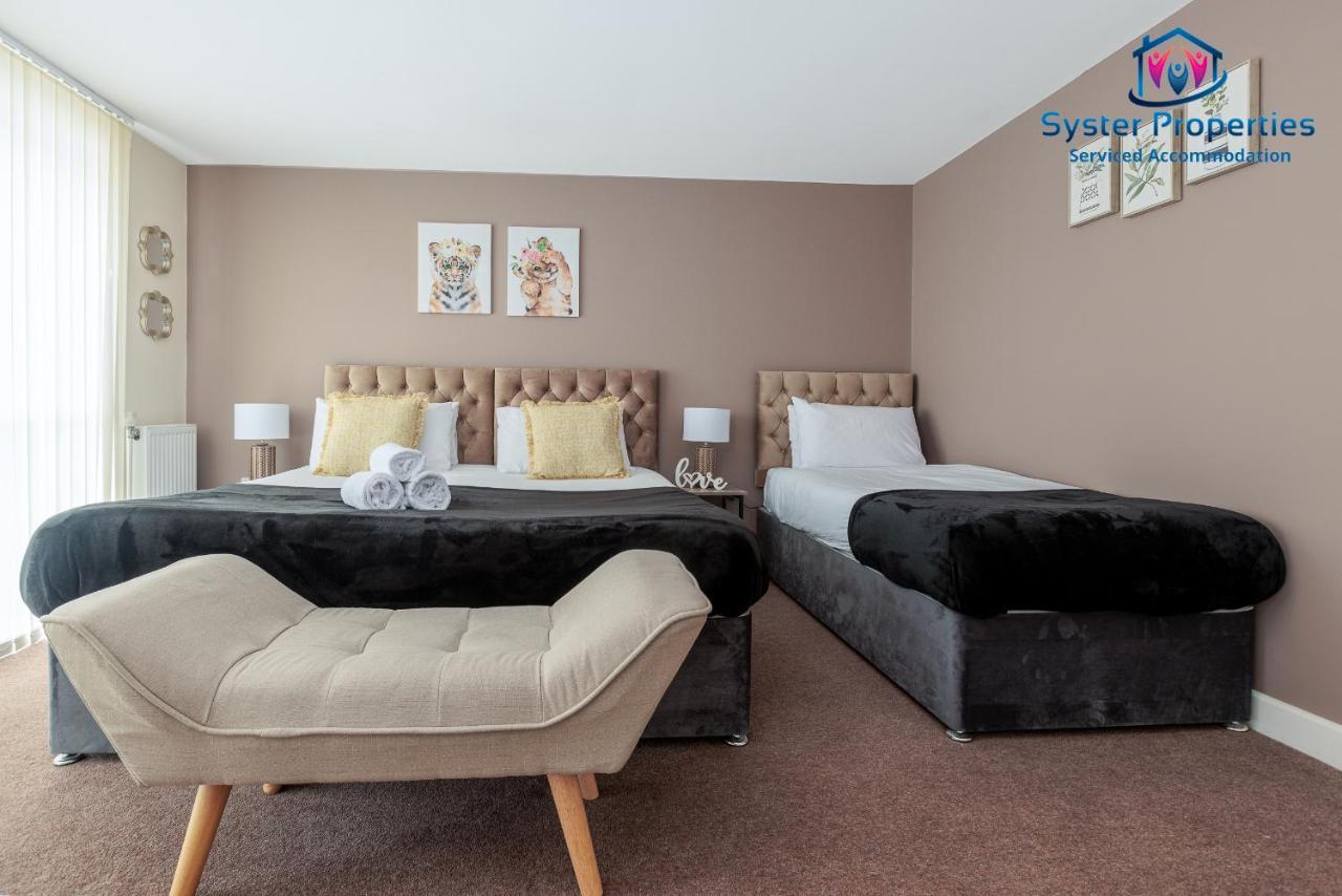 Syster Properties Serviced Accommodation Leicester 5 Bedroom House Glen View Exteriér fotografie