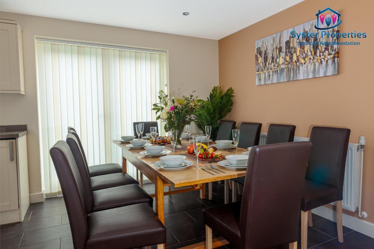 Syster Properties Serviced Accommodation Leicester 5 Bedroom House Glen View Exteriér fotografie